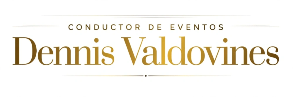Logo de DENNIS VALDOVINES CONDUCTOR DE EVENTOS