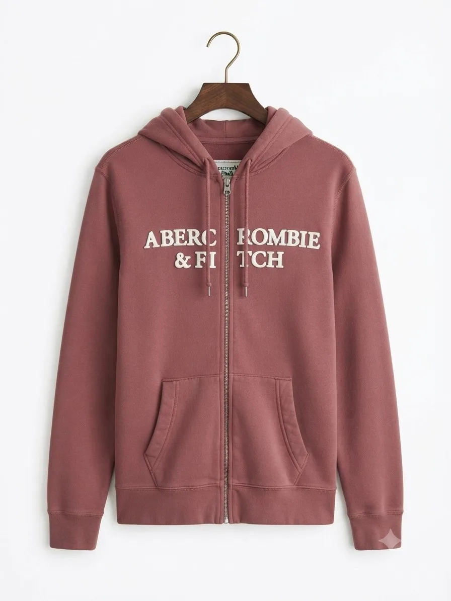 Abercrombie & Fitch Vino Polvoriento Talla M