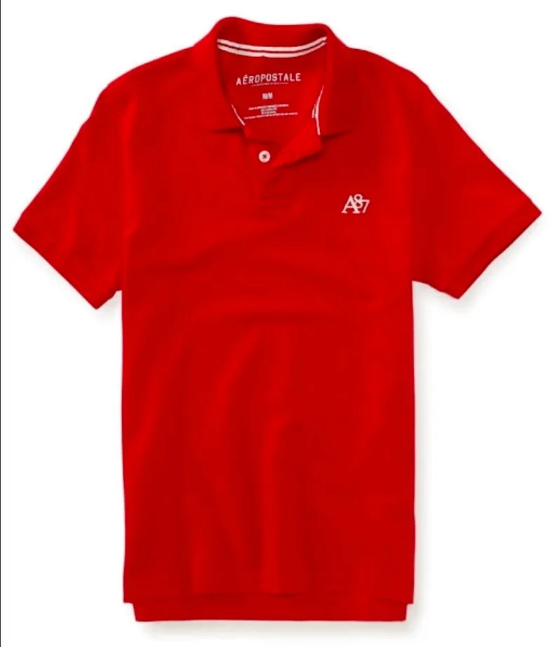 Aeropostale Polo Talla M Roja