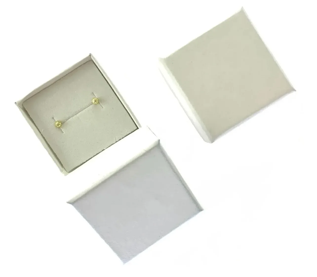 Aretes Broquel Oro 10K