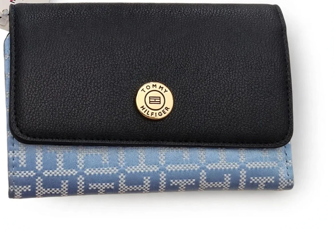 Cartera Tommy Azul