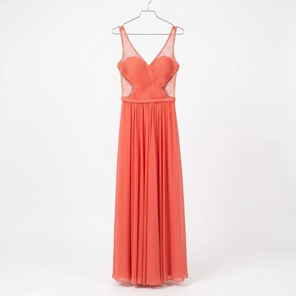 Cindirella Vestido Coral Talla S