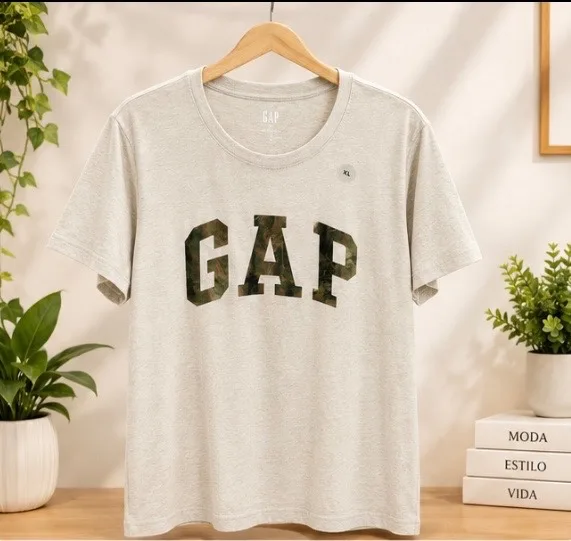 Gap Color Gris Claro Talla Xl
