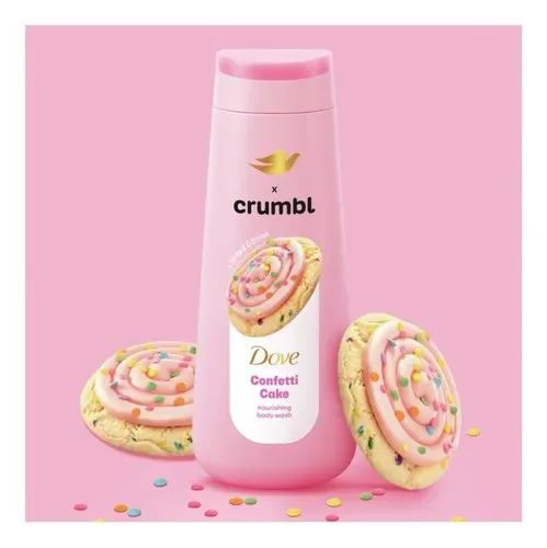 Gel de Ducha Dove X Crumbl Confetti Cake