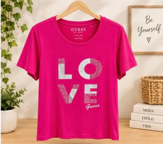 Guess Color Rosa Talla Xl