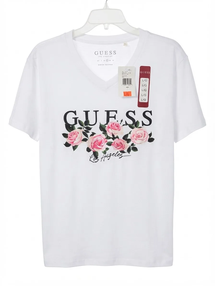 Guess Los Angeles Blanca Talla L