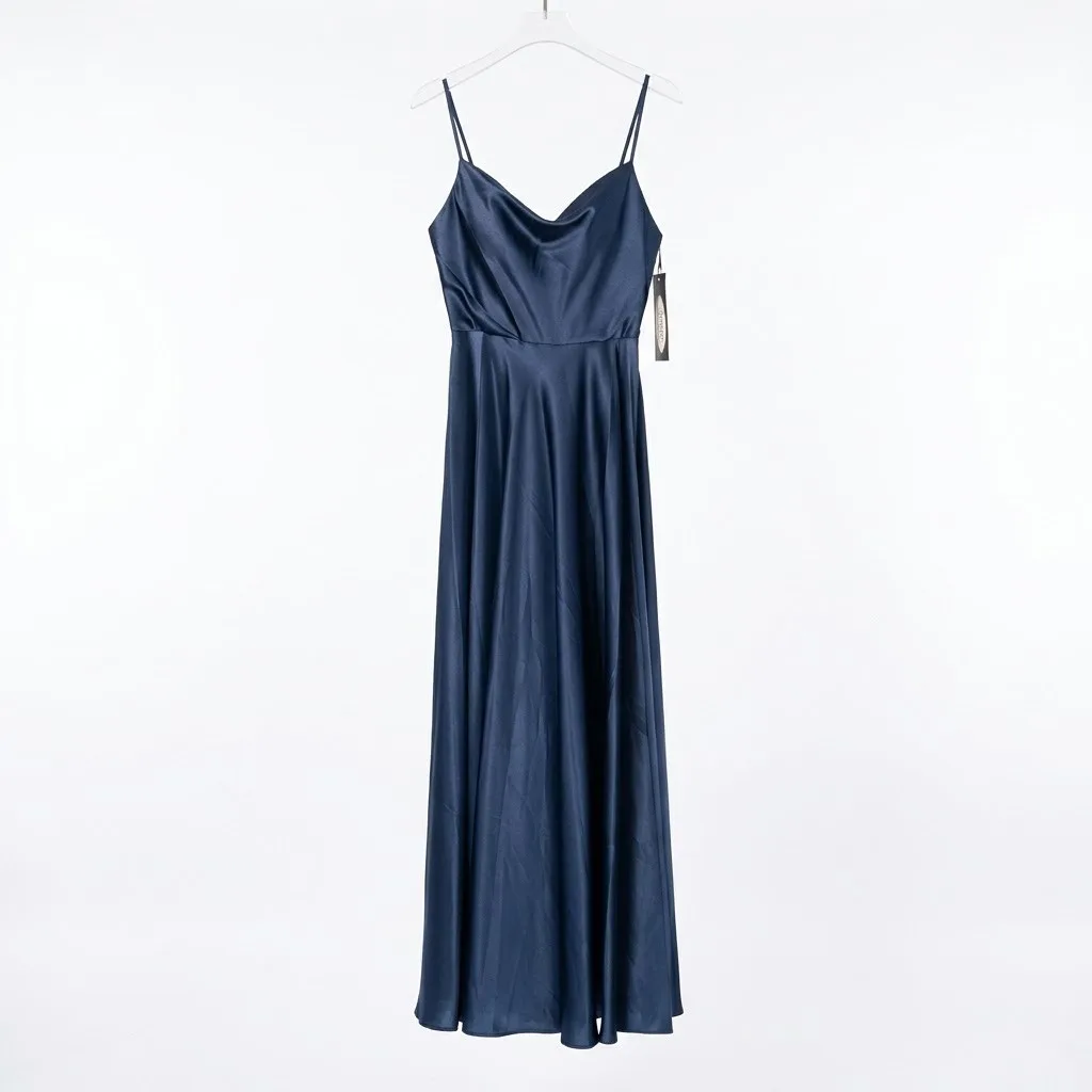 Happy Joe's Vestido Azul Marino Talla S