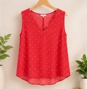 Madison Grey New York Color Coral/Blanco Talla Xs