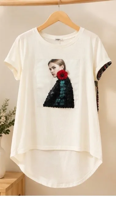 Miss Tian Color Blanca Talla M