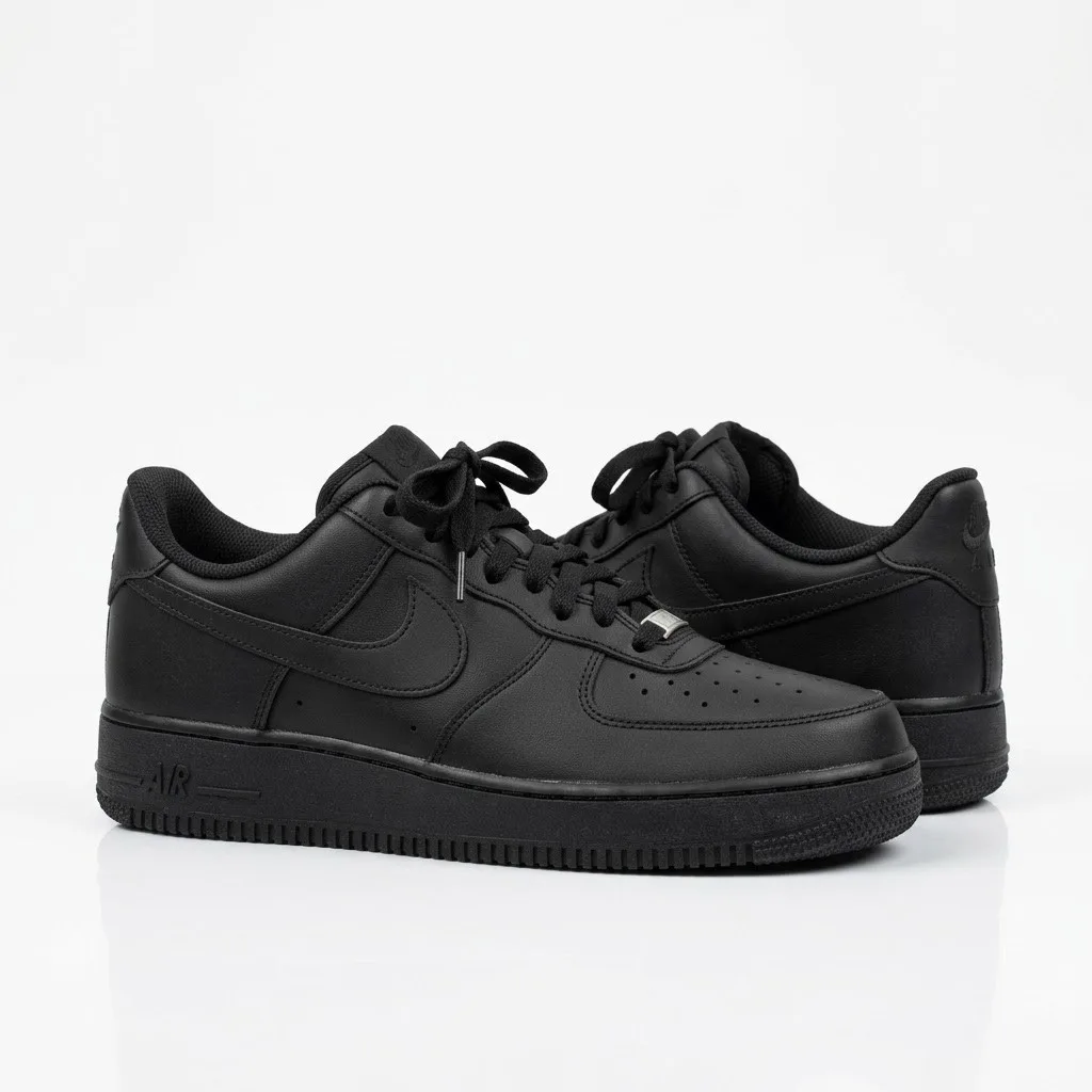 Nike Tenis Negro #25