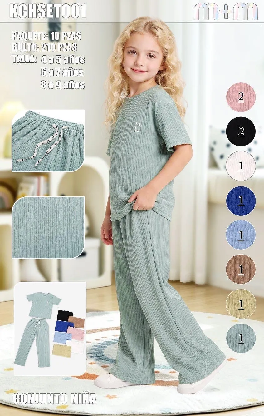 Conjunto Infantil Kchset001