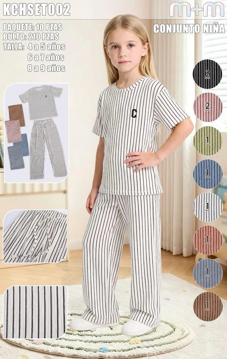 Conjunto Infantil Kchset002
