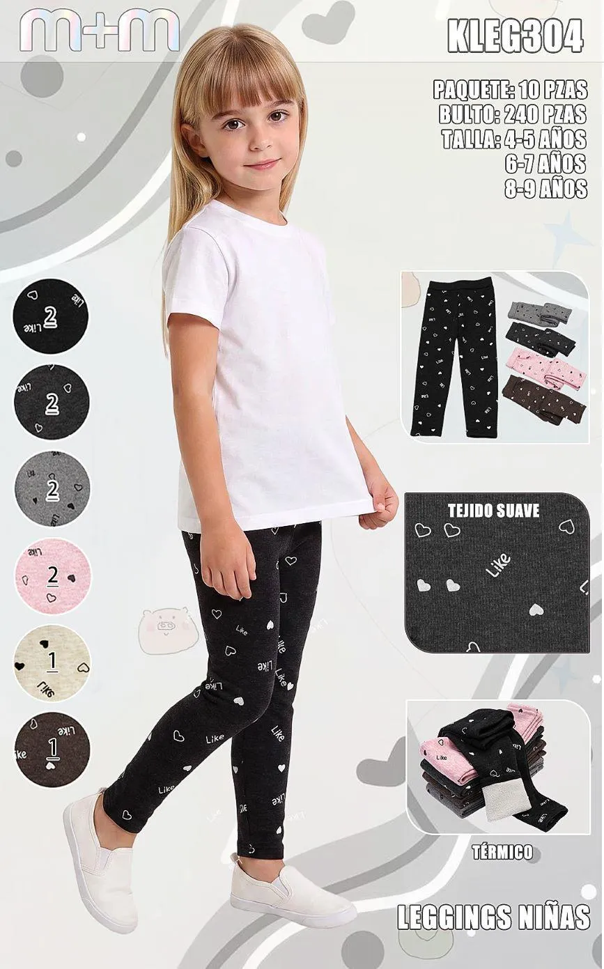 Leggins Infantil Kleg304