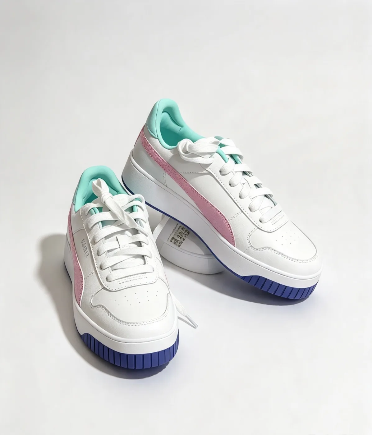 Puma Color Blanco,Rosa, Verde Menta Talla 24Mx Sucursal San Felipe Gto