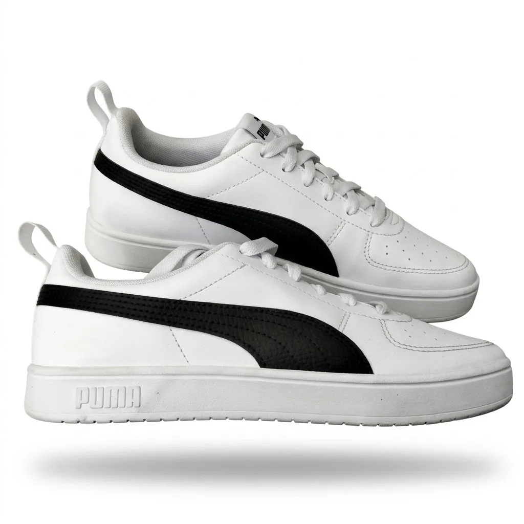 Puma Tenis Blanco/Negro # 25.5