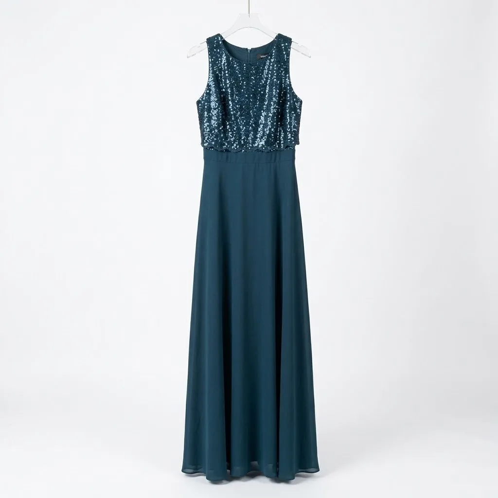 Rue de La Paix Vestido Azul Marino Talla M
