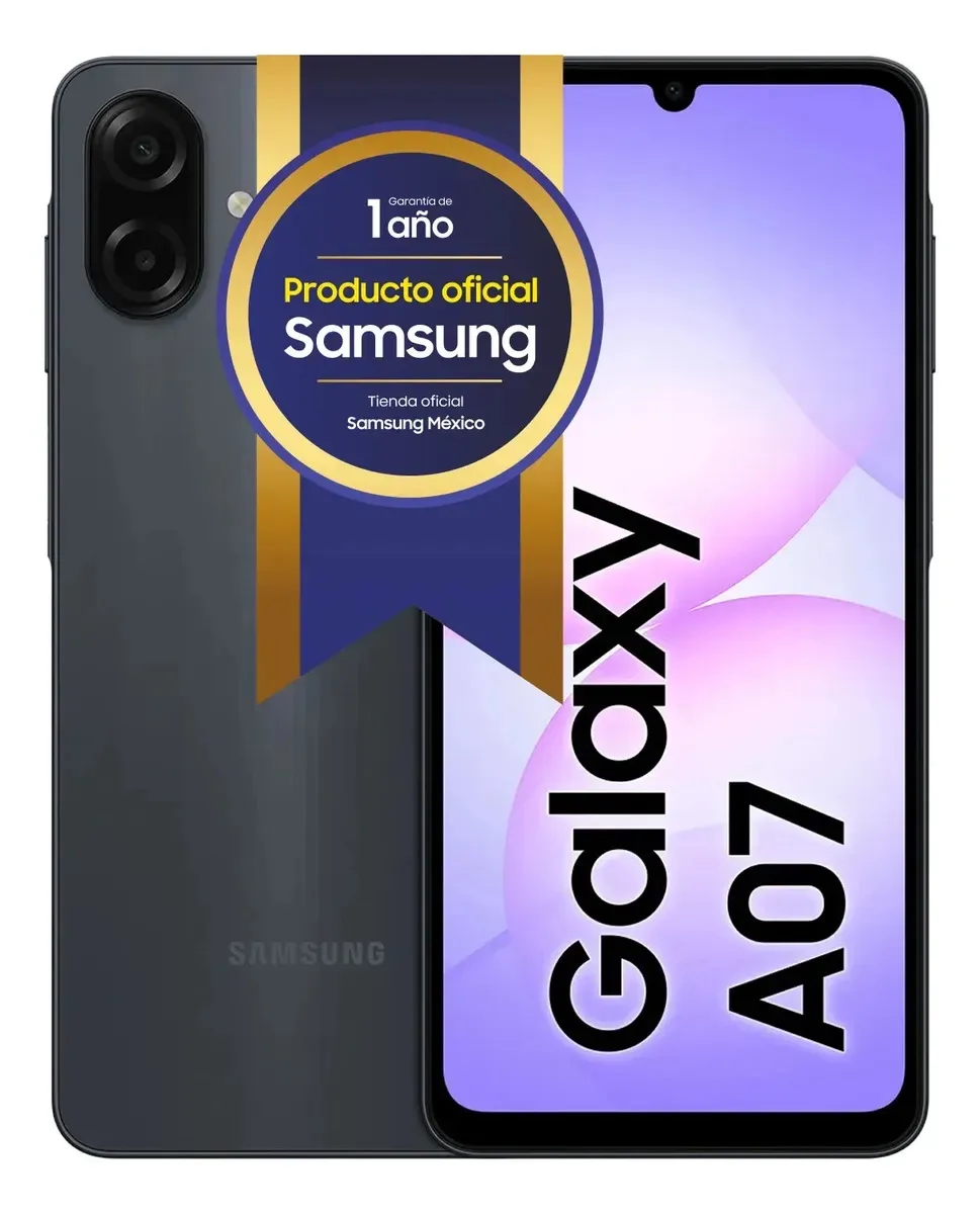 Samsung Galaxy A07 - Negro - 4G - 64 Gb - 4 Gb Ram