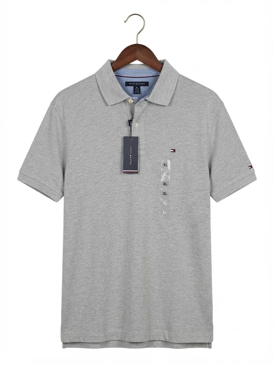 Tommy Hilfilger Gris Talla Xl Tipo Polo