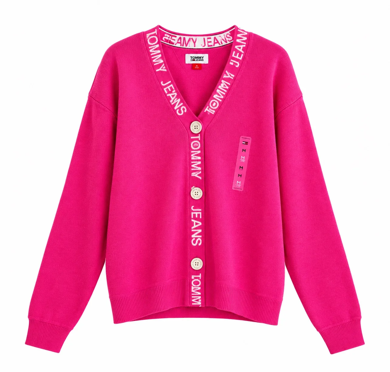 Tommy Jeans Color: Rosa Fucsia Vibrante Talla M