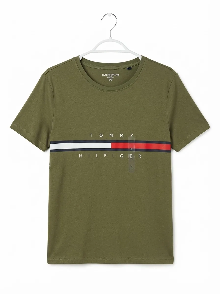Tomyy Hilfiger Verde Olivo Talla L