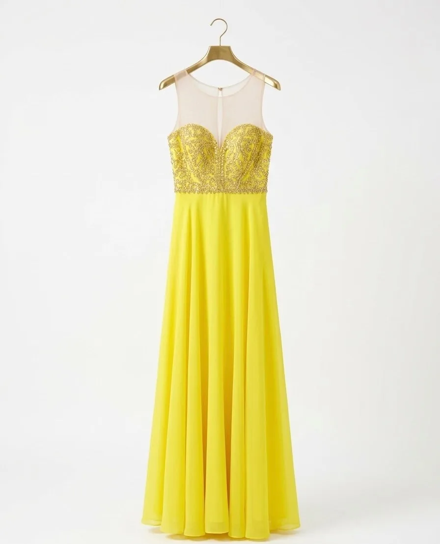 Vestido Amarillo (Maniju) Talla S