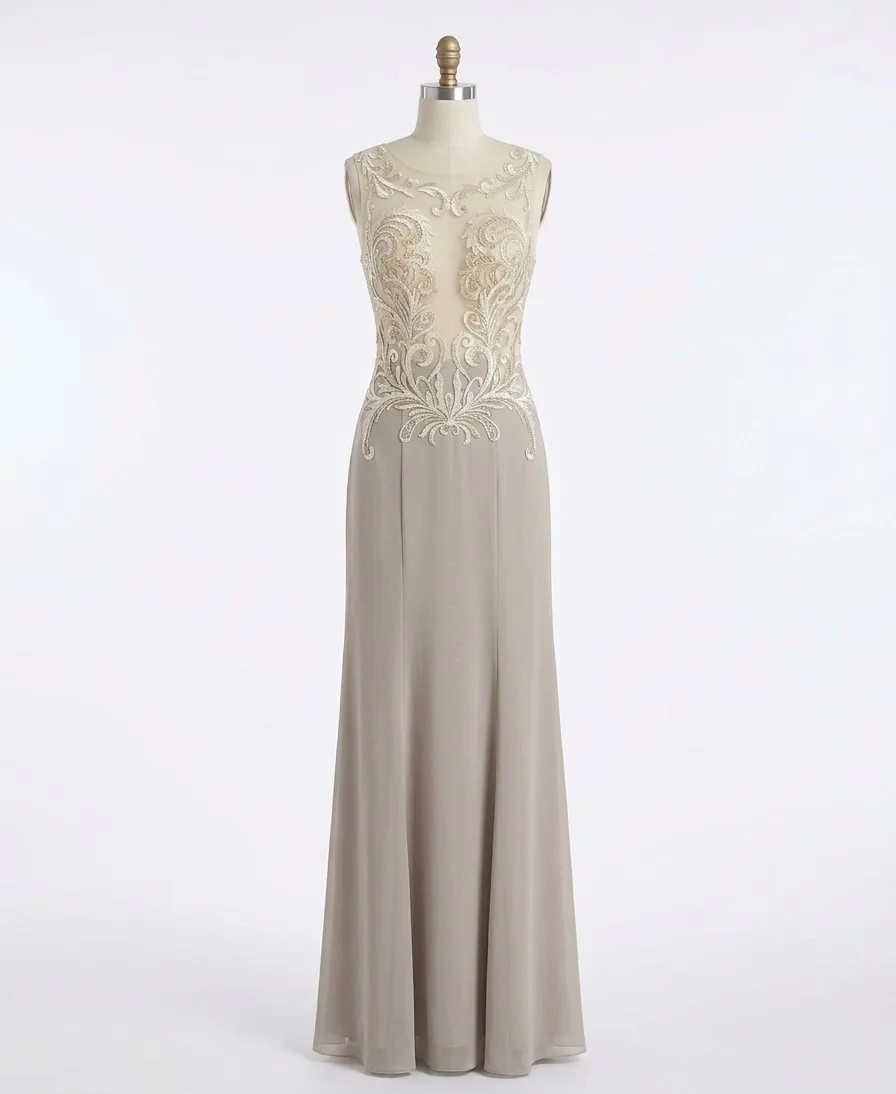 Vestido Beige(Cinderella) Talla 6