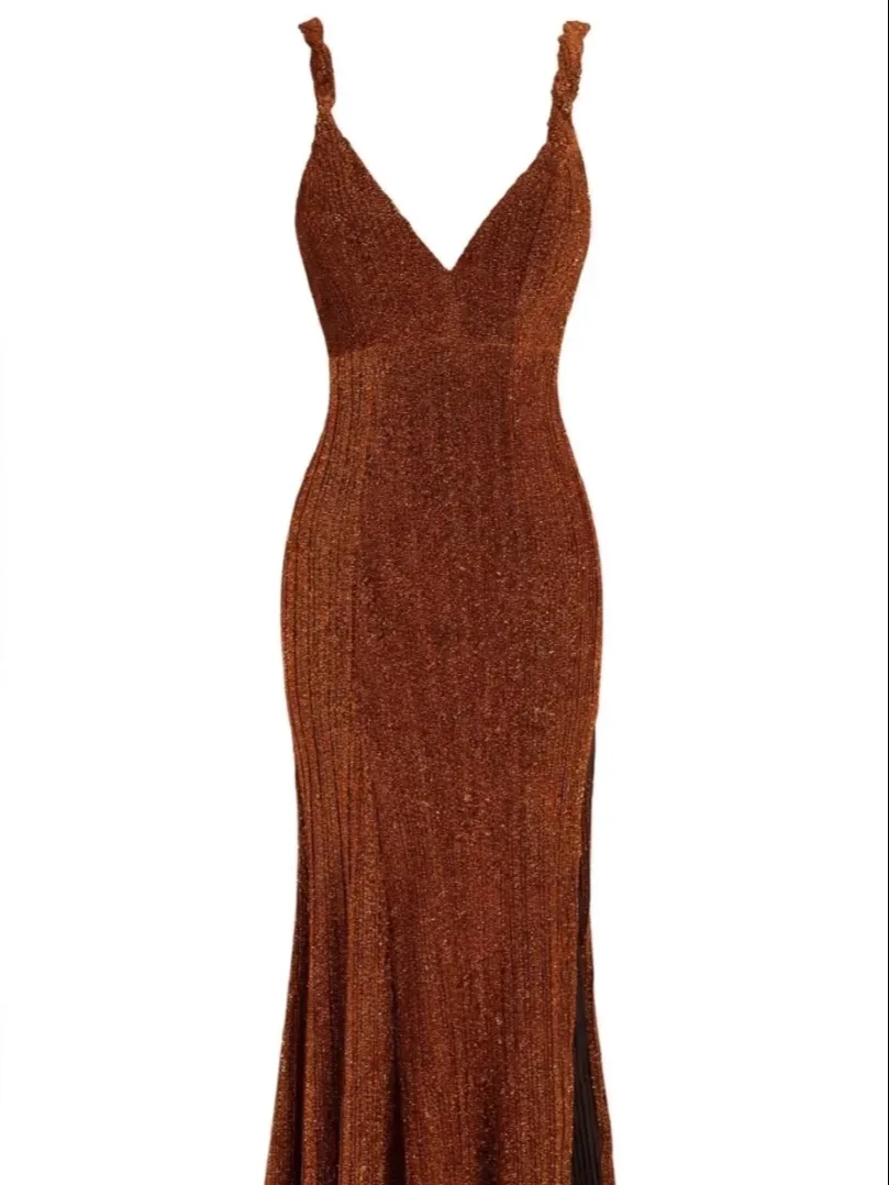 Vestido Color Cobre (Happy Joe’s) Talla S