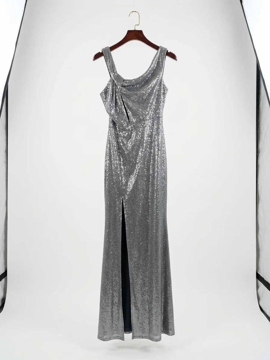 Vestido Como Plata (Symphony) Talla L