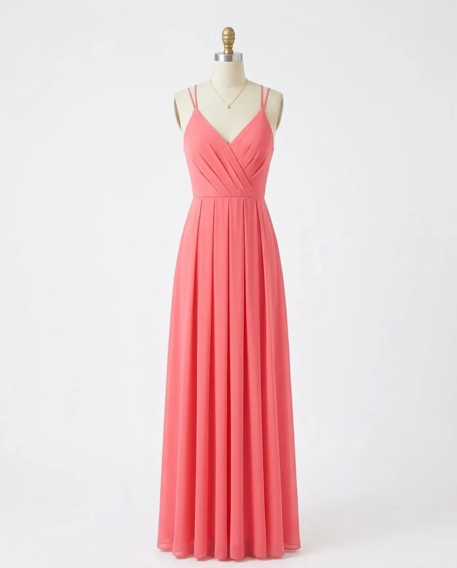 Vestido Coral Talla S