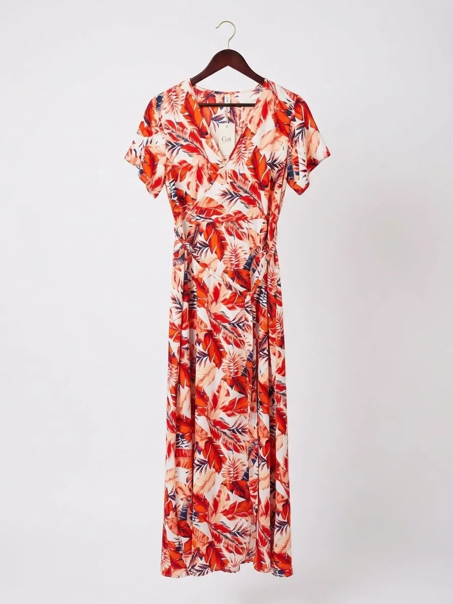 Vestido Floreado (Gutt Mar’s) Talla 34