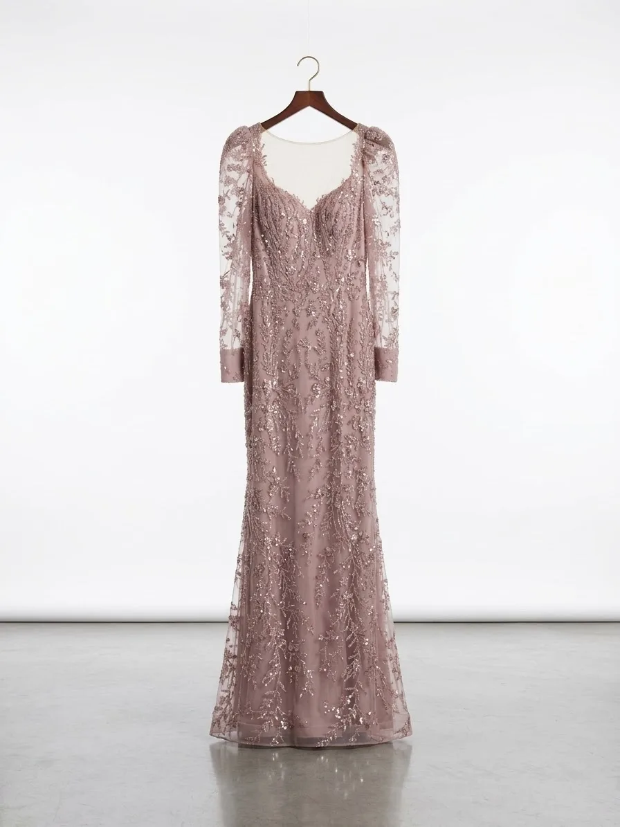 Vestido Morado con Brillo (Cinderella) Talla 10