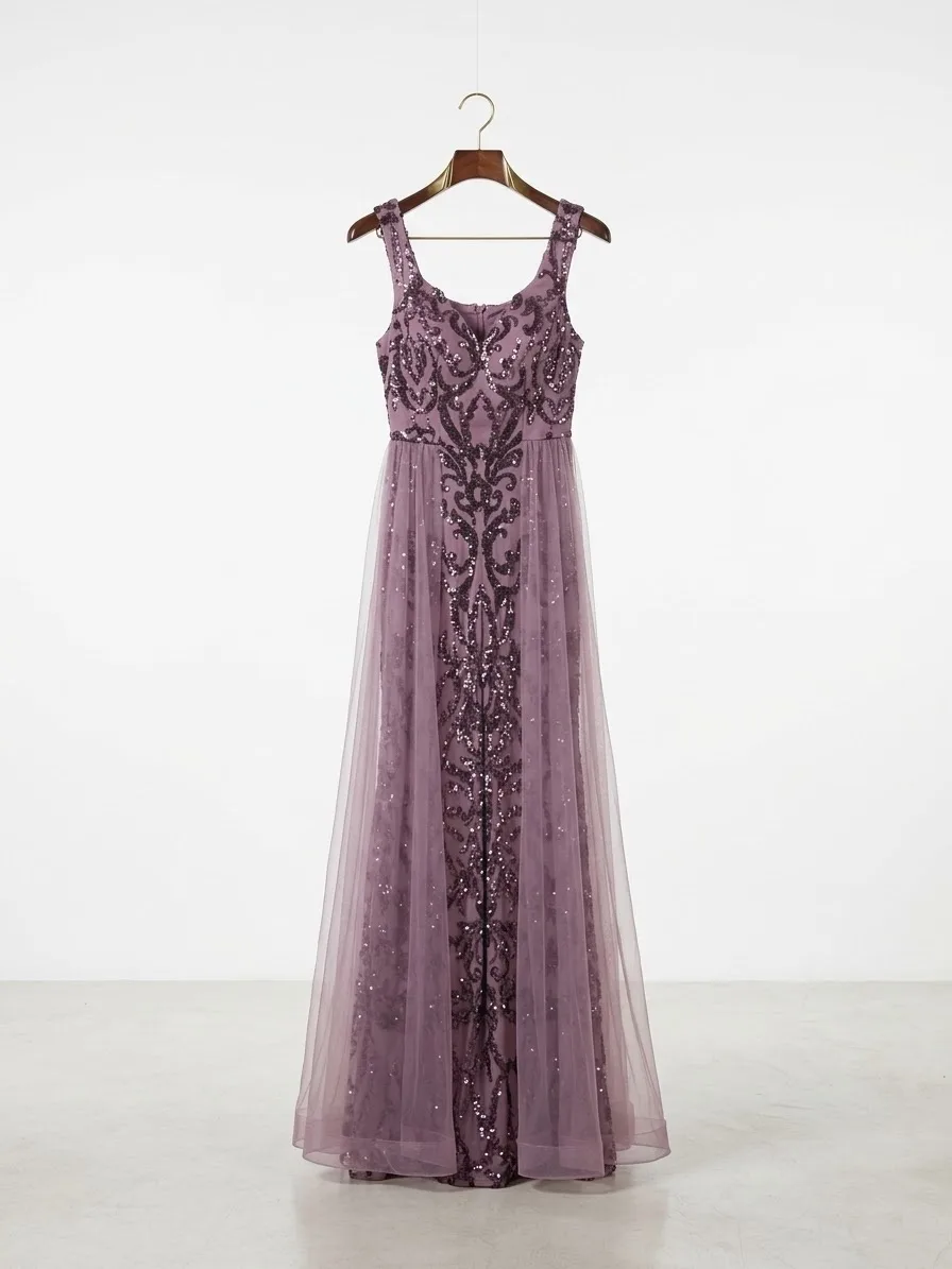 Vestido Morado (Granzellas) Talla M
