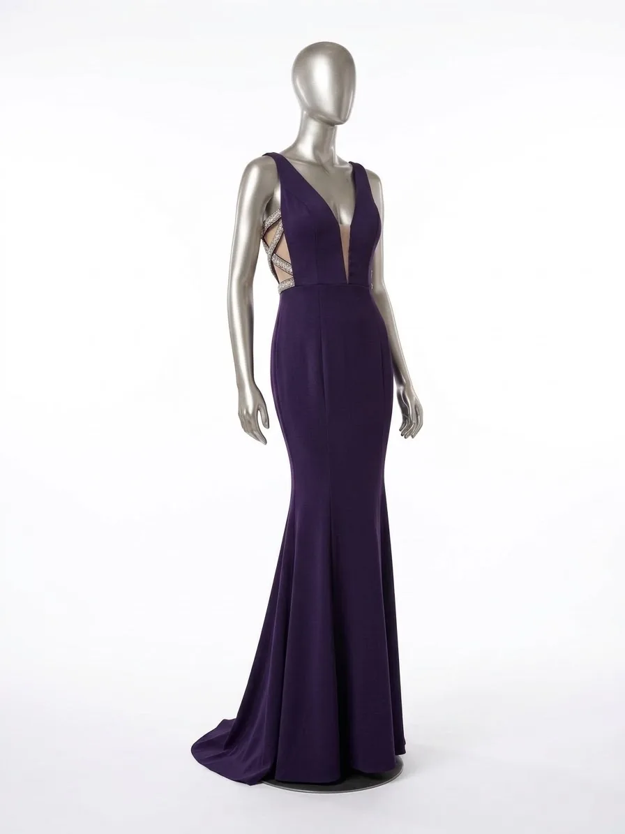 Vestido Morado (Maniju) Talla L