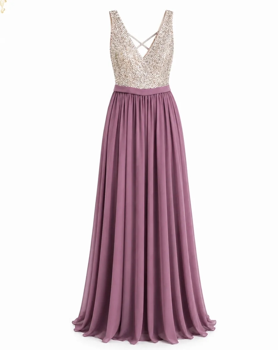 Vestido Morado (Rose More) Talla S