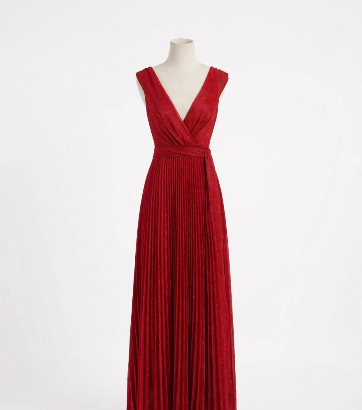 Vestido Rojo( Maniju) Talla 2Xl