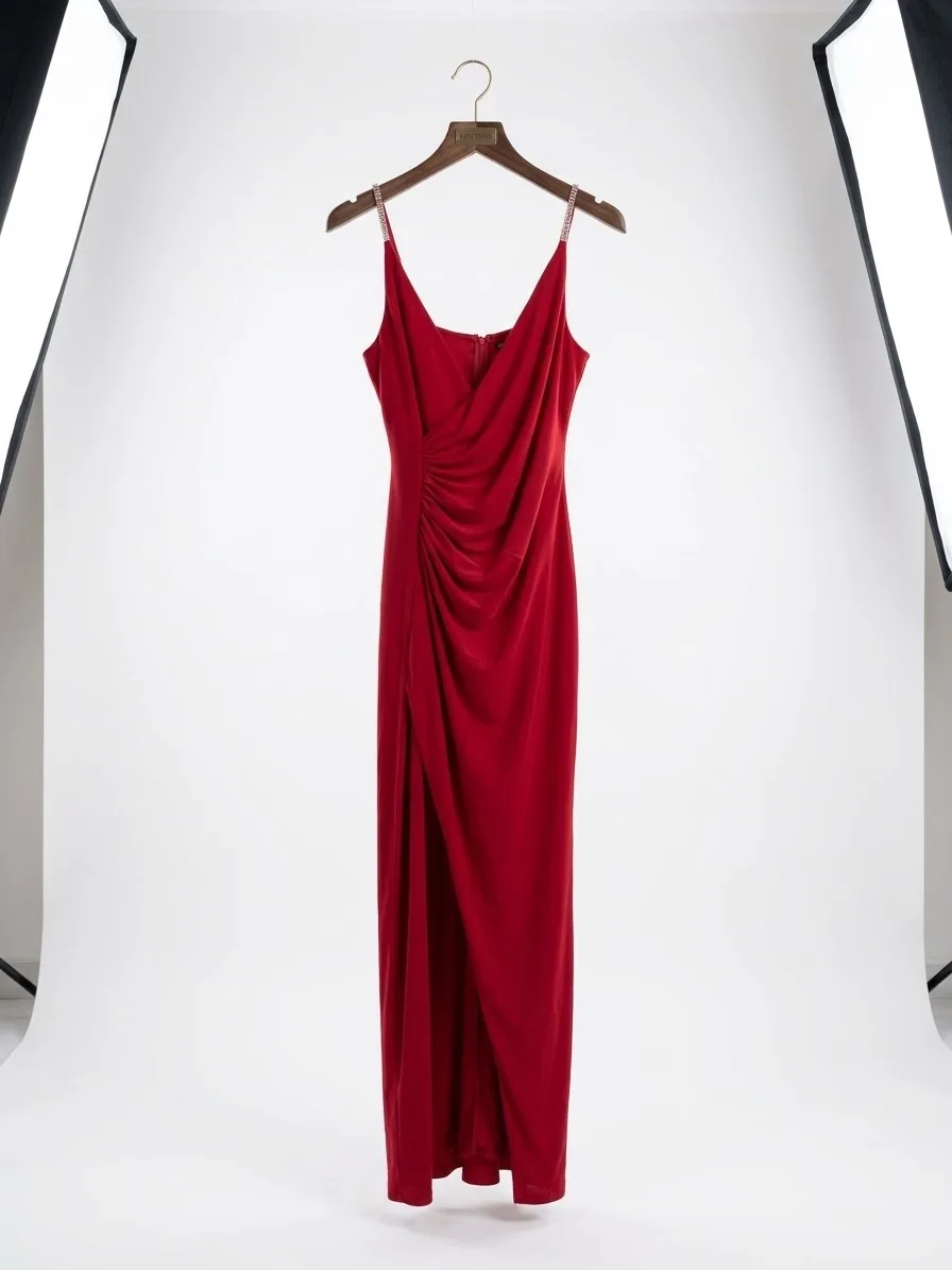 Vestido Rojo (Rica Rica) Talla L