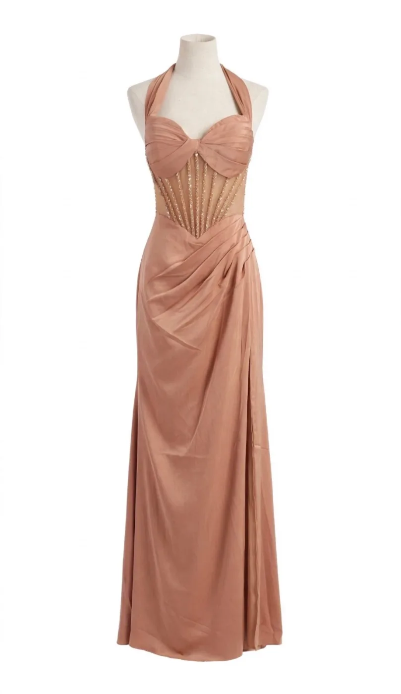 Vestido Rosa (Neslay) Talla L