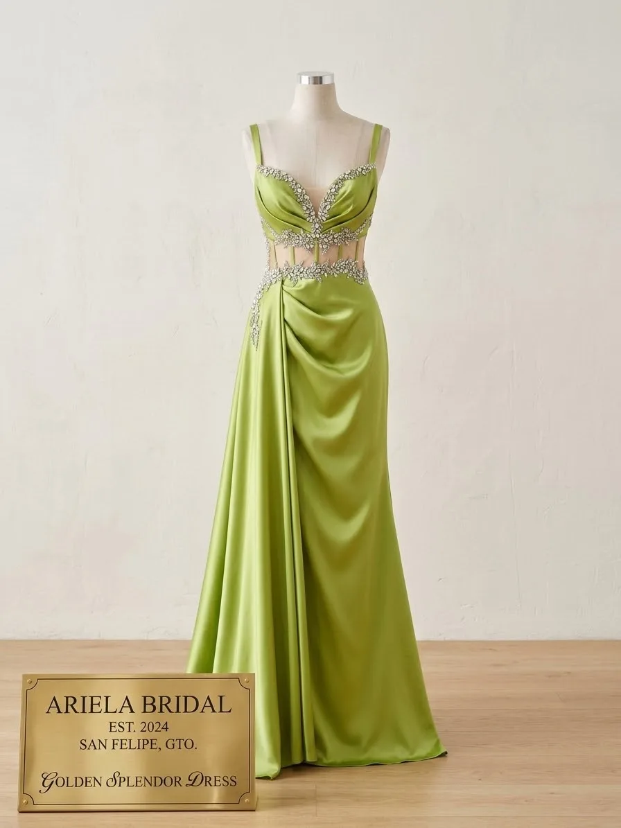 Vestido Verde (Pasión Dress) Talla 12