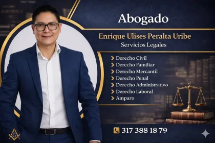 Abogado Enrique Ulises Peralta Uribe