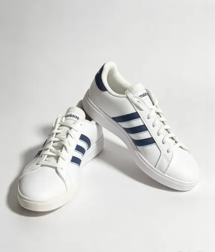 ADIDAS COLOR BLANCO/AZUL MARINO TALLA 8MX SUCURSAL SAN FELIPE GTO