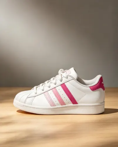 ADIDAS COLOR BLANCO/ROSA Núm 26 1/2 USA SUCURSAL SAN FELIPE GTO