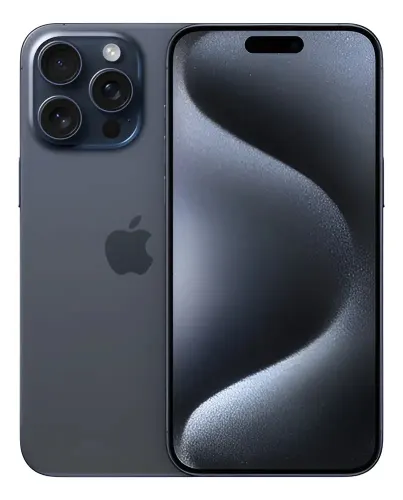 Apple iPhone 15 Pro Max (256 GB) - Titanio Azul - Excelente Seminuevo Garantizado