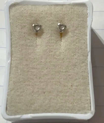 Aretes de oro 10 K