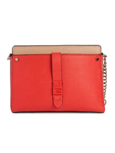 Bolso Guess Rojo con rosa
