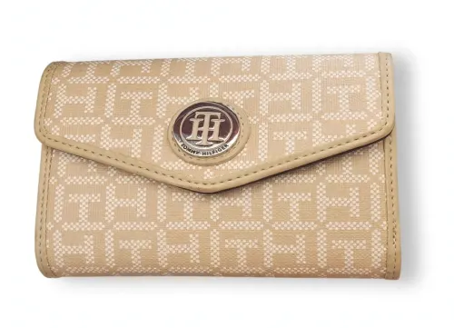Cartera Tommy beige