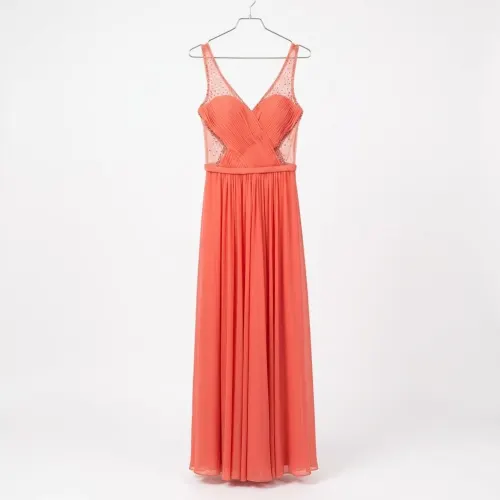 CINDIRELLA VESTIDO CORAL TALLA S
