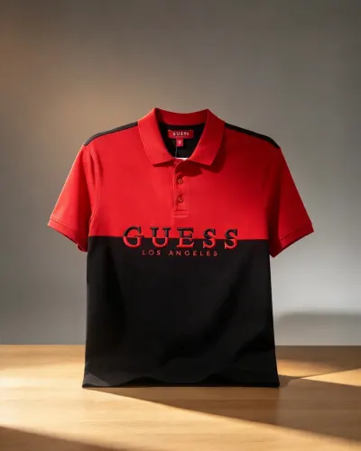 GUESS COLOR ROJO/NEGRO TALLA S SUCURSAL SAN FELIPE GTO
