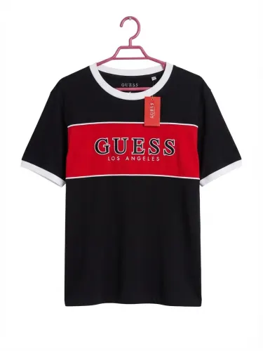 GUESS LOS ANGELES NEGRA/ROJA TALLA M