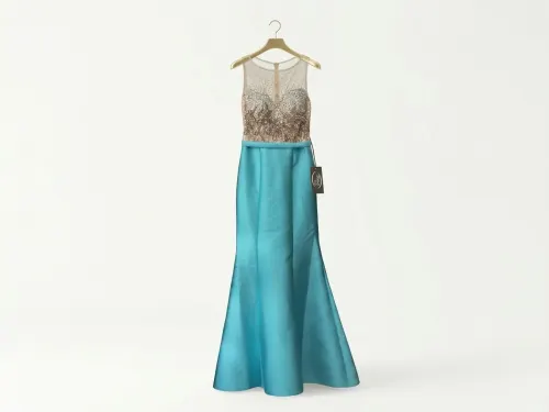HAPPY JOE'S VESTIDO AZUL TURQUESA TALLA XS