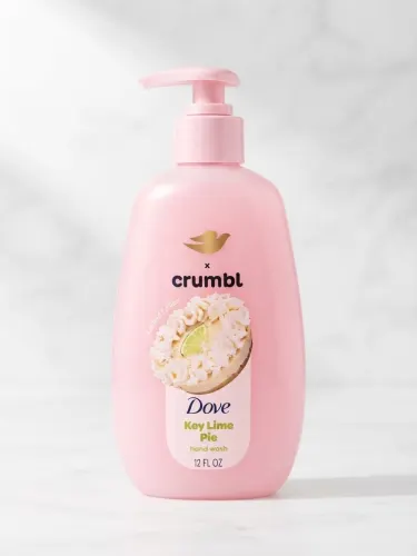 jabón líquido Dove x Crumbl,